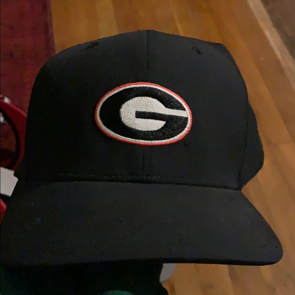 Black UGA Nike Georgia Nike hat cap golf